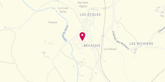 Plan de Antensat Miollan, 406 Quartier des Bécassis, 05000 La Freissinouse