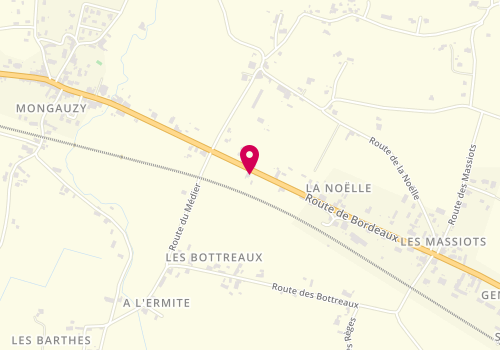 Plan de Dt Plomberie 33, 2879 Route de Bordeaux, 33190 Lamothe-Landerron