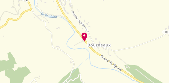 Plan de GIRY Jean Pierre, Grès et Plan Lara Route Crupies, 26460 Bourdeaux