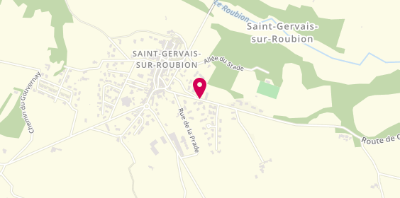 Plan de BONNET Sébastien, 205 Route Charols, 26160 Saint-Gervais-sur-Roubion