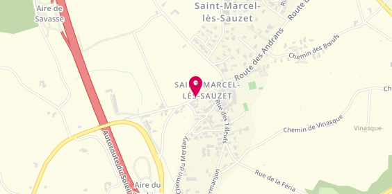 Plan de Multi-Stef, 160 Route de Montélimar, 26740 Saint-Marcel-lès-Sauzet
