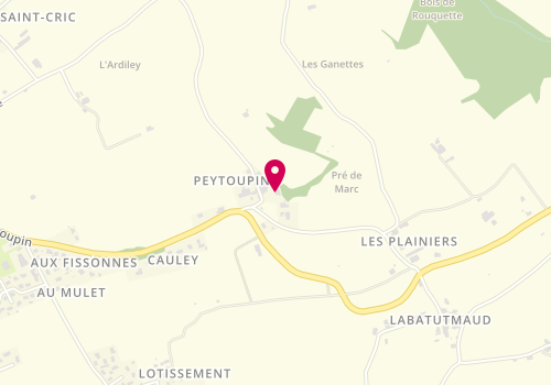 Plan de Laurette Electricite, 11 Peytoupin Lieu-Dit, 33410 Cadillac-sur-Garonne