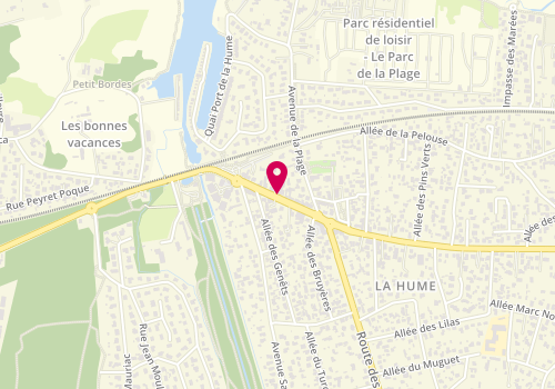 Plan de Technielec, 17 avenue du Maréchal de Lattre de Tassigny, 33470 Gujan-Mestras