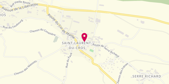 Plan de Eyraud Raphael, Le Village, 05500 Saint-Laurent-du-Cros