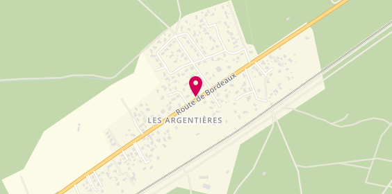 Plan de Delta D.E.P, Les Argentieres 39 Route Bordeaux, 33380 Biganos