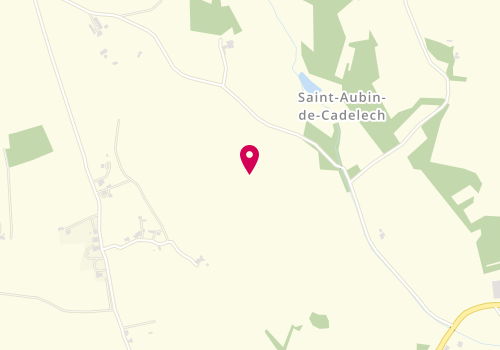 Plan de QUERO Michel, Le Terme Haut, 24500 Saint-Aubin-de-Cadelech