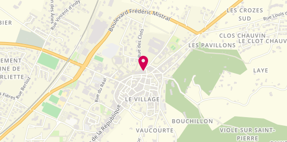 Plan de Jeanne Christophe, 24 avenue de la République, 26270 Loriol-sur-Drôme