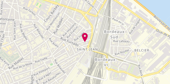Plan de Agirelec, 10 Rue Pierre Loti, 33800 Bordeaux