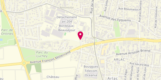 Plan de Piveteau Francis Electricité, 12 Rue Beauséjour, 33700 Mérignac