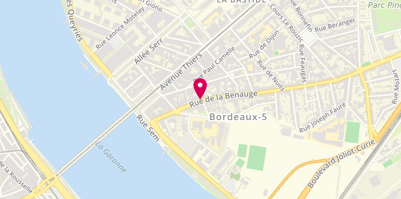Plan de Teri Entreprise, 48 Bis Rue Benauge, 33100 Bordeaux