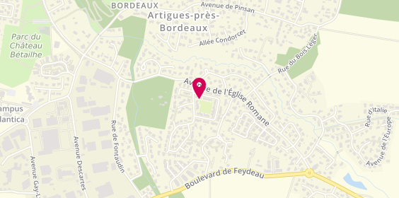 Plan de Plombelec, 4 Rue de Pomerol, 33370 Artigues-près-Bordeaux