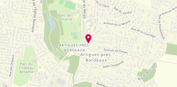 Plan de Entreprise Sarthou, 71 Avenue Descartes, 33370 Artigues-près-Bordeaux