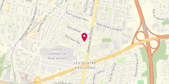 Plan de Lormont Genie Electrique, 66 Rue Jean Itey, 33310 Lormont