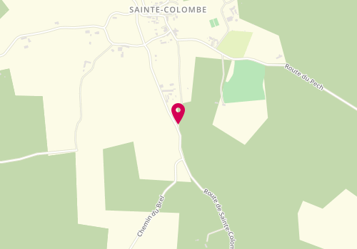 Plan de F-p-boisserie, 1 Hameau Sainte Colombe, 24150 Lalinde
