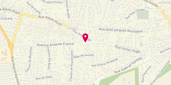 Plan de CT33 Services, 11 avenue Anatole France, 33160 Saint-Médard-en-Jalles