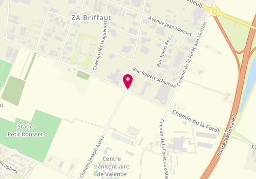 Plan de Spie Industrie & Tertiaire - Division Industrie, 237 Rue de la Forêt, 26000 Valence