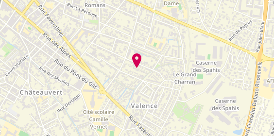 Plan de Electricite Farago, 8 Bis Rue Casablanca, 26000 Valence