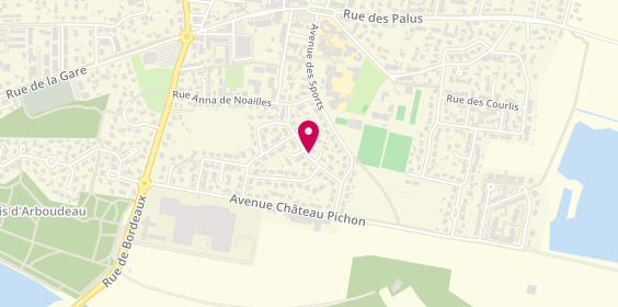 Plan de Actielec33, 13 Rue Pierre de Ronsard, 33290 Parempuyre