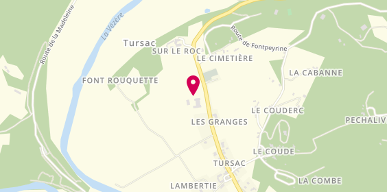 Plan de A Vot' Service, Le Bourg, 24620 Tursac
