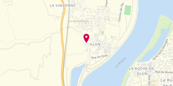Plan de Light Connect, 15 Route de la Roche, 07300 Glun