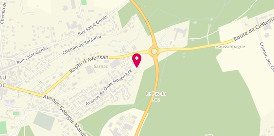 Plan de Antenne médoc, 21 avenue du 11 Novembre, 33480 Castelnau-de-Médoc