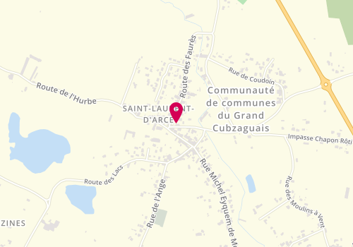 Plan de C’Quelec, 18 Route de Cablanc, 33240 Saint-Laurent-d'Arce