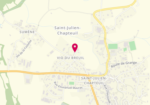 Plan de Soulas Luc, Vio du Riou, 43260 Saint-Julien-Chapteuil