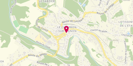 Plan de TNT Sat, 1 Rue Champ de Mars, 43400 Le Chambon-sur-Lignon