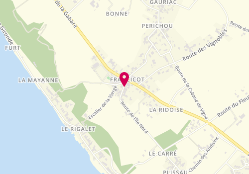 Plan de Didier Arrighi, 7 Route Ile du Nord, 33710 Gauriac