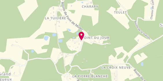 Plan de BLANC Jean-Jacques, La Tuilière, 24750 Sanilhac