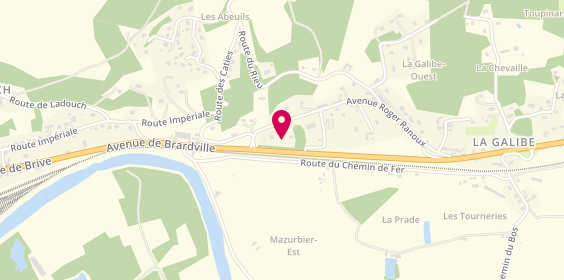 Plan de Aka Fibre Optique Electricite Generale, 4 Avenue de Brardville, 24570 Le Lardin-Saint-Lazare