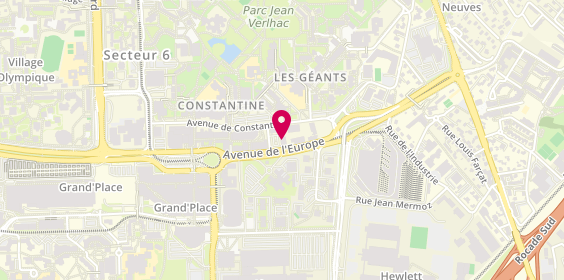 Plan de Ant'Elec Services, 3 Rue des Pins, 38000 Grenoble