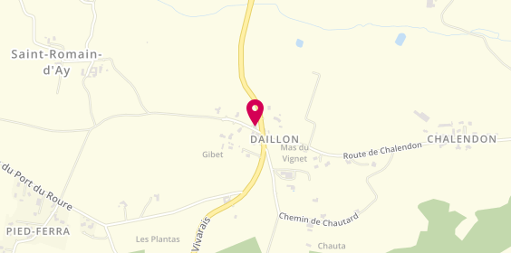 Plan de Dal'alu, Fond d'Aillon, 07290 Saint-Romain-d'Ay