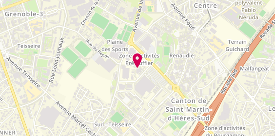 Plan de Entreprise Ratto, 17 Rue du Pré Ruffier, 38400 Saint-Martin-d'Hères