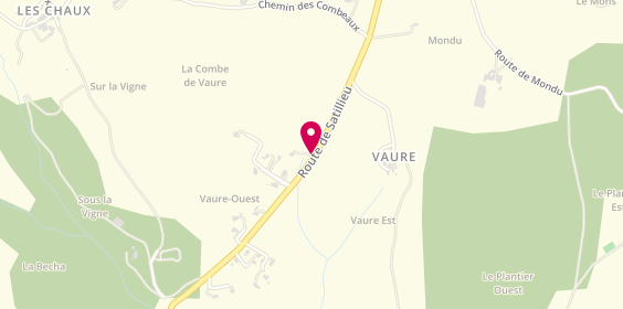 Plan de Electricite BRUNEL Frédéric, Quartier Vaure Ouest 840 Route Satillieu, 07790 Saint-Alban-d'Ay