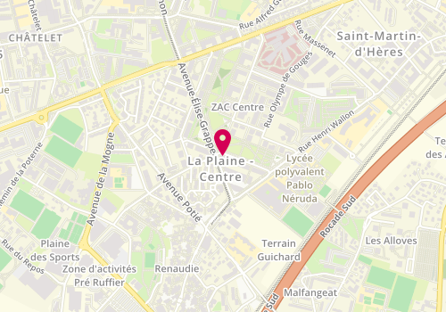 Plan de D'ONOFRIO Basile, 2 Rue Camille Claudel, 38400 Saint-Martin-d'Hères