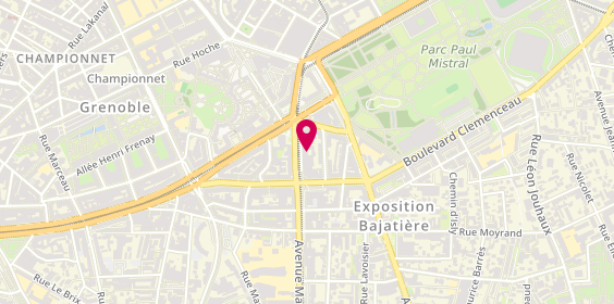 Plan de R-Elec, 7 avenue Général Champon, 38000 Grenoble