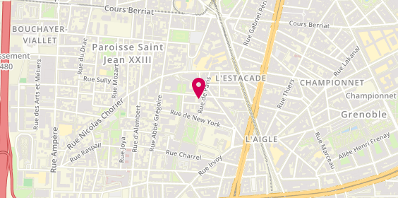 Plan de EEMG Bouchardon, 16 Rue Paris, 38000 Grenoble