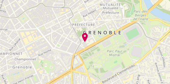 Plan de Sr Consults et Renov, 5 Rue Jean Bocq, 38000 Grenoble