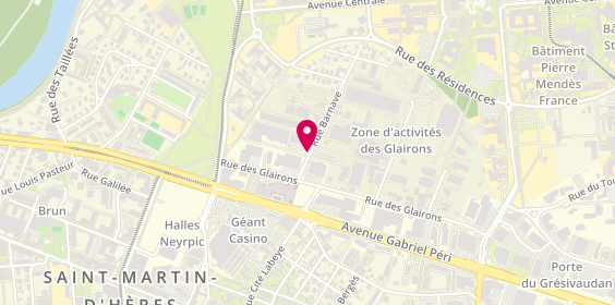 Plan de Eretec, 28 Rue Barnave, 38400 Saint-Martin-d'Hères
