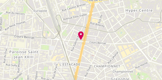 Plan de BELISSARD Laurent, 44 Cours Berriat, 38000 Grenoble