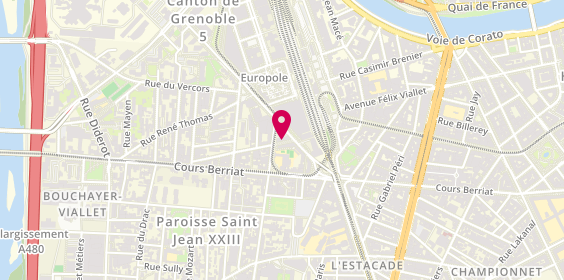 Plan de GetElectric, 4 Rue Anthoard, 38000 Grenoble