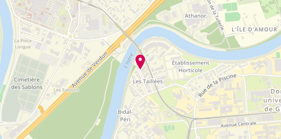Plan de Syc Saint Cierge, 9 Rue Georges Brassens, 38400 Saint-Martin-d'Hères