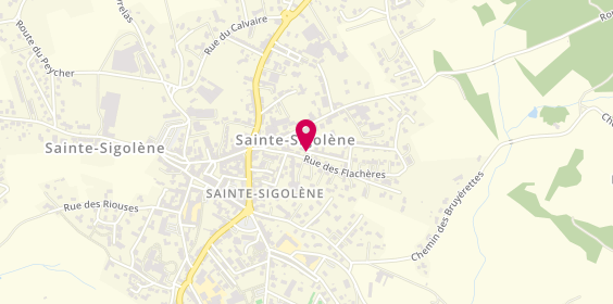 Plan de MJ Tec, 27 Allée Flachères, 43600 Sainte-Sigolène
