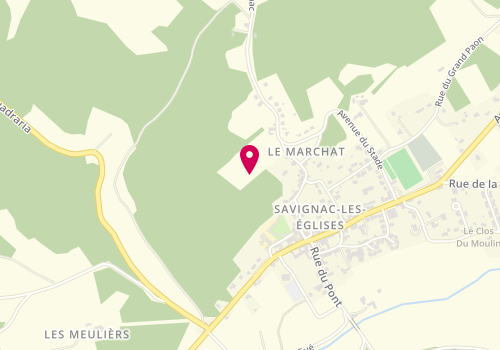 Plan de Constructions Savignacoises Ferron, 5 Route du Moulin, 24420 Savignac-les-Églises