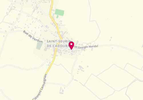Plan de Electricite Generale du Medoc, 5 Place Eglise, Bis, 33180 Saint-Seurin-de-Cadourne