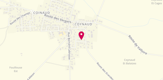 Plan de Y.e.carrelage, 23 Rue des Vergers de Coinaud, 26140 Saint-Rambert-d'Albon