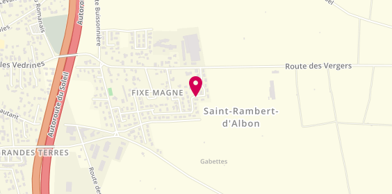 Plan de EC Design, 23 Route des Vergers, 26140 Saint-Rambert-d'Albon