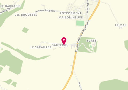 Plan de TOURNIER Bruno, Lieu-Dit Petit Bois, 24320 Bertric-Burée