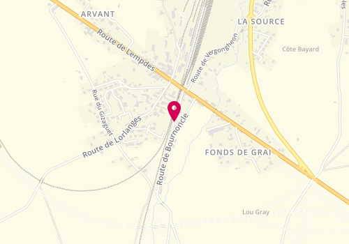 Plan de Travaux Services, Arvant
3 Rue des Cheminots, 43360 Bournoncle-Saint-Pierre